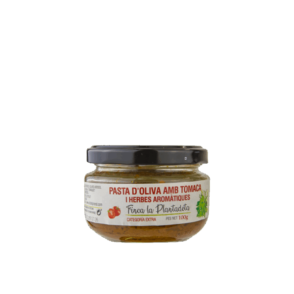 Pâte d'Olives à la tomate et aux herbes aromatiques
