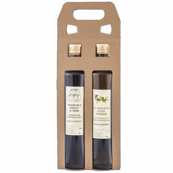 Coffret cadeau huile et vinaigre Plantadeta